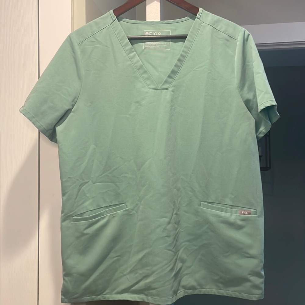 Womens Figs brand scrub top